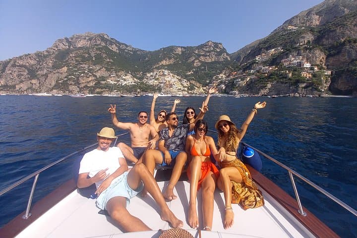 From Praiano: Private Amalfi Coast Boat Tour - Full Day