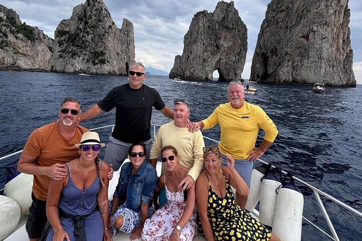 Amalfi to Capri Private Boat Tour