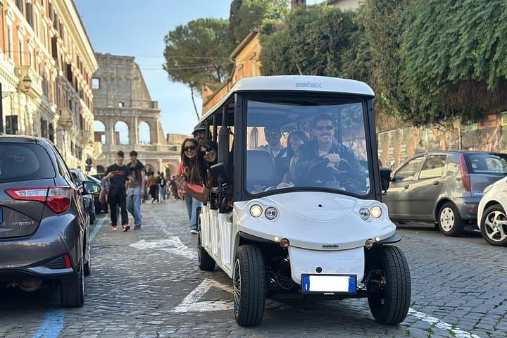 Rome Golf Cart Tour: Private & Small Group Half-Day Experience