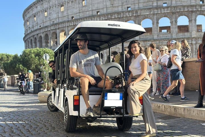 Rome Golf Cart Tour: Private & Small Group Half-Day Experience
