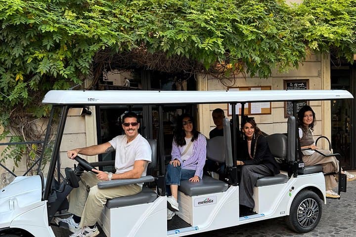 Rome Golf Cart Tour: Private & Small Group Half-Day Experience