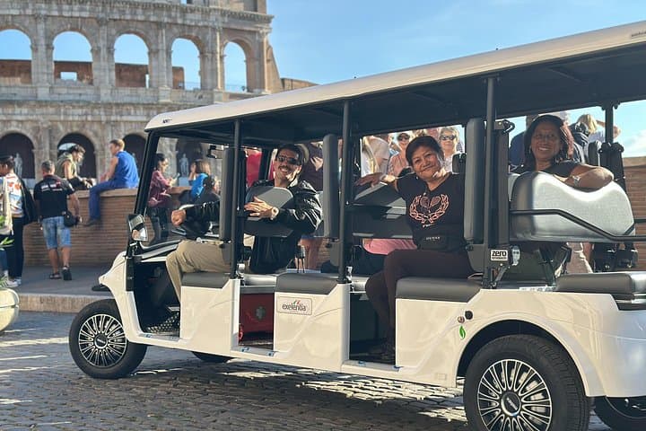Rome Golf Cart Tour: Private & Small Group Half-Day Experience