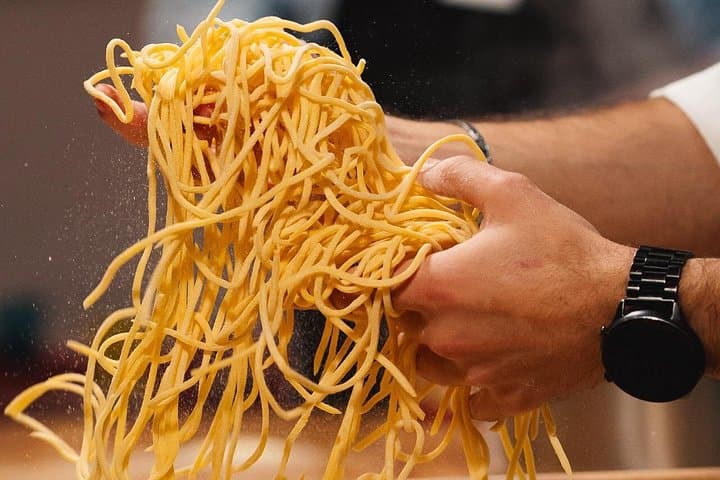 Rome Pasta Making Class with Sauces and Wine Included (gf option)