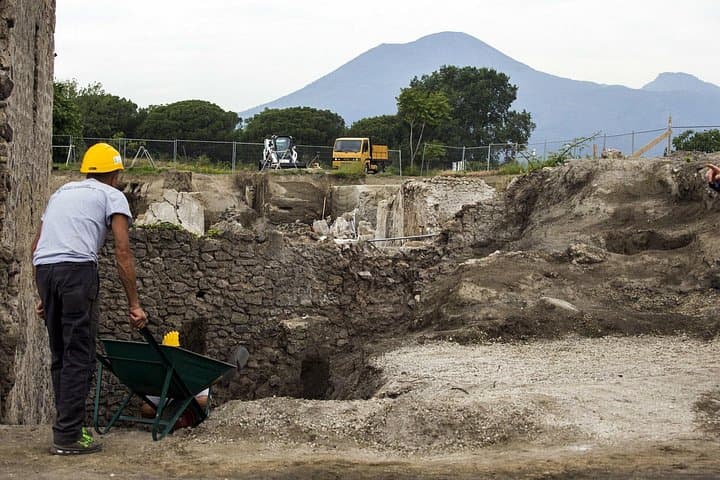 The excavation