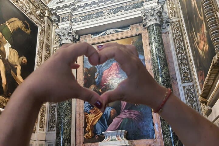 Caravaggio Art Works and Life Locations Guided Tour with Maria