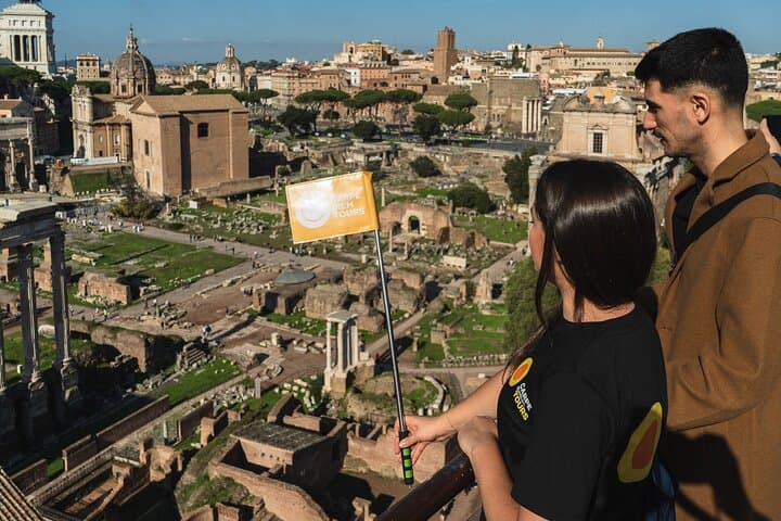 The view on the Roman Forum