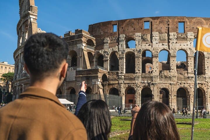 On the way to Colosseum