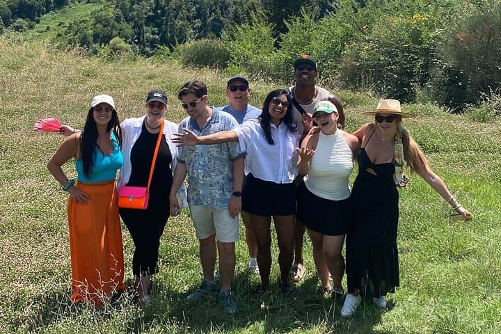 San Gimignano + Lunch&Wine private tour by van from Lucca or Pisa