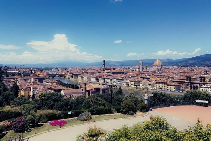 Florence : Scenic Tour of Piazzale Michelangelo with Tasting