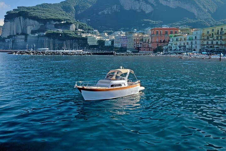 Capri Semi-Private Boat Tour and City Visit from Sorrento