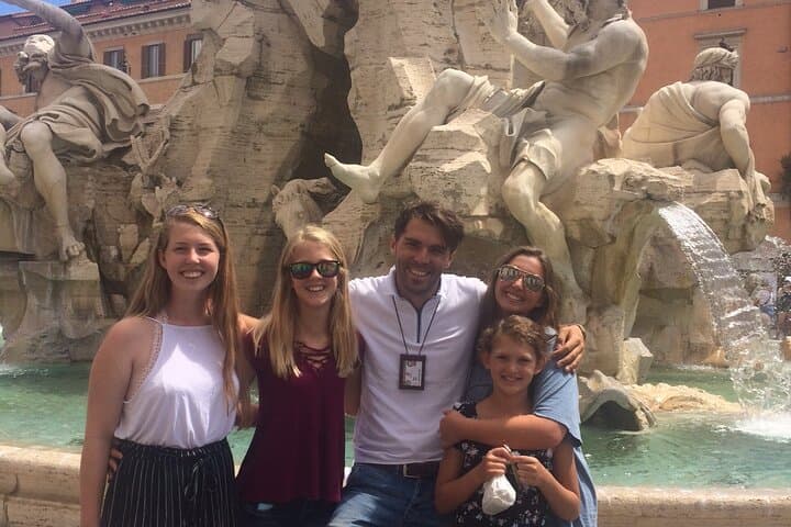 Tour of Rome:Trevi Fountain, Spanish Steps,Pantheon with Italian Ice Cream