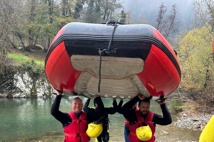 Rafting Adventure in Tuscany in Bagni di Lucca + free pictures