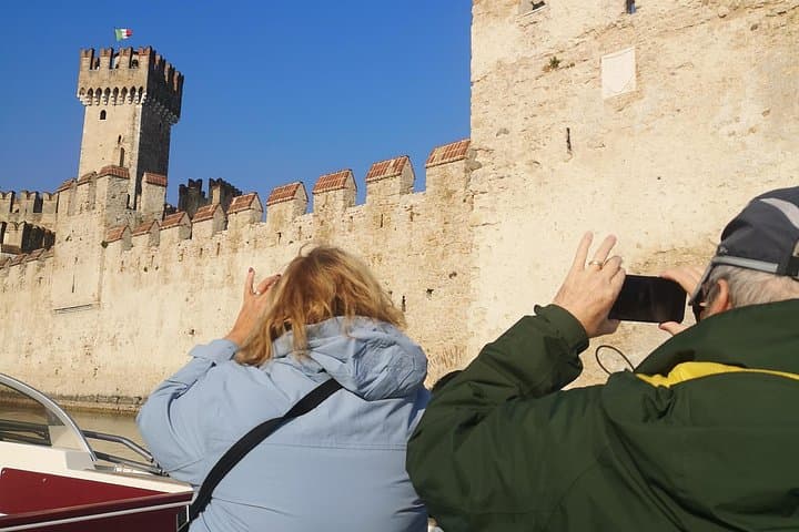 Sirmione away from the Crowds Boat Cruise Guided Walk and a Drink