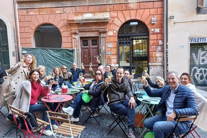 Rome Food Tasting Tour in Trastevere