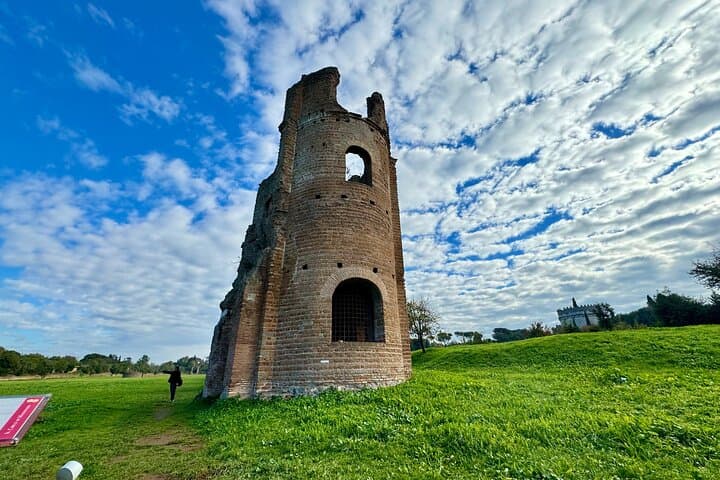 Appian Way and Catacombs Private Golf Cart Tour in Rome