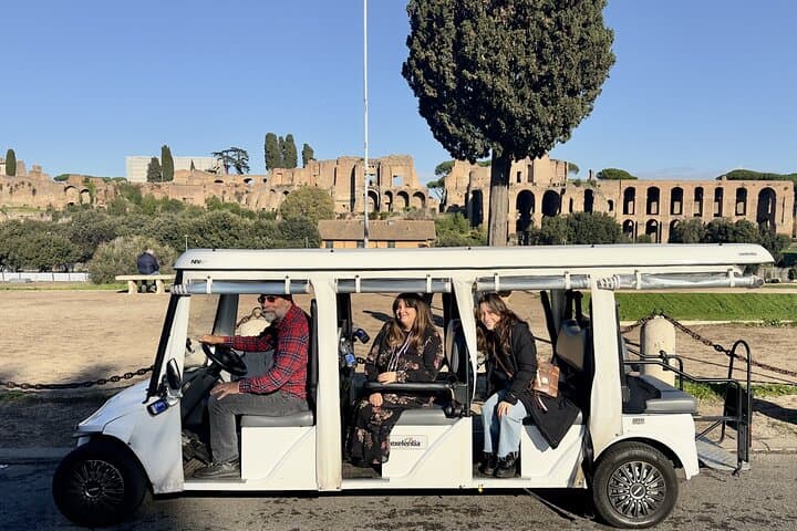 Appian Way and Catacombs Private Golf Cart Tour in Rome