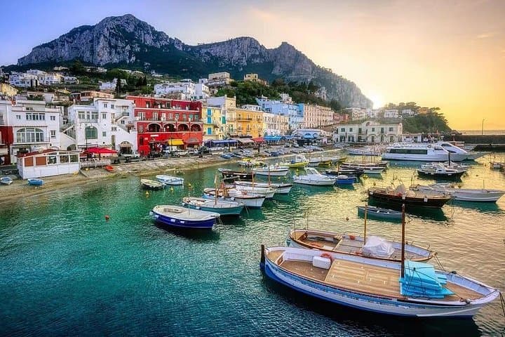 Capri Excursion: Ferry and Panoramic Boat Tour
