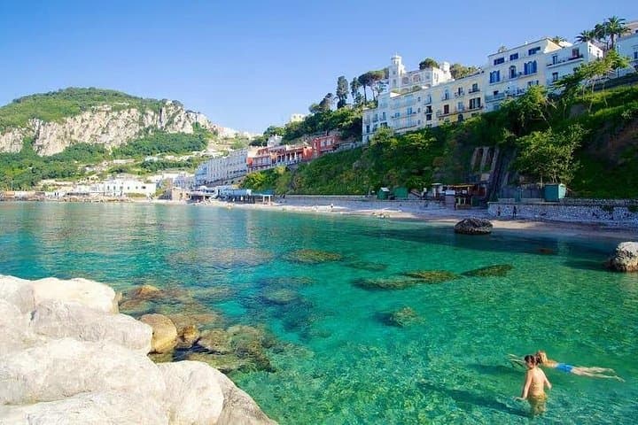 Capri Excursion: Ferry and Panoramic Boat Tour