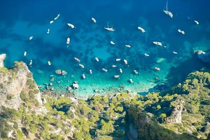 Capri Excursion: Ferry and Panoramic Boat Tour