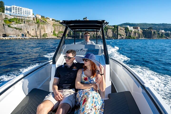 Private Capri Full Day Tour with a Protagon 25ft