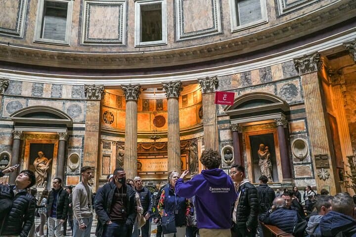 Take in the splendor of ancient Rome with space to explore at your own relaxed pace.