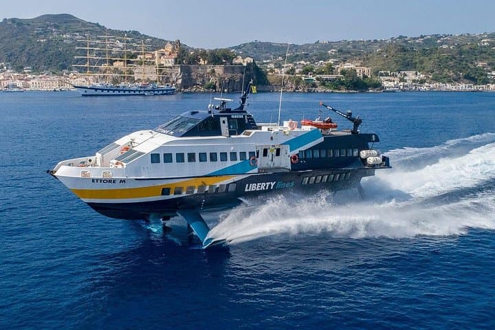 Liberty lines ferry to aeolian island