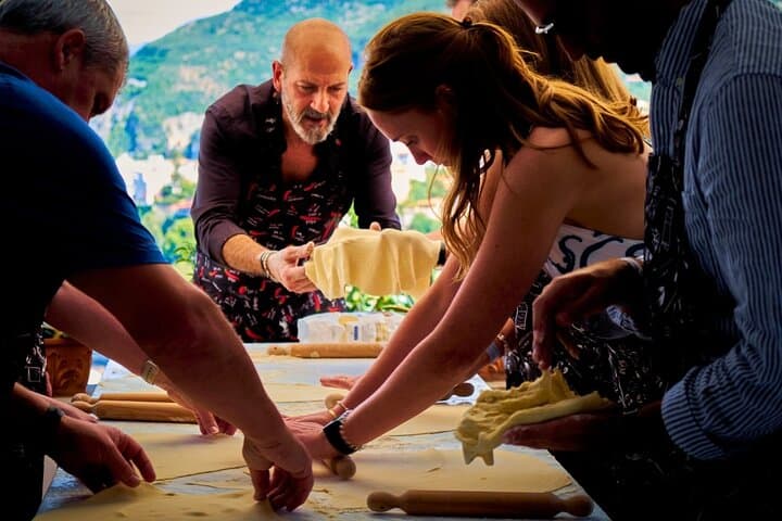 Sorrento Coast: 100% Hands-On Pizza & Pasta Cooking Experience