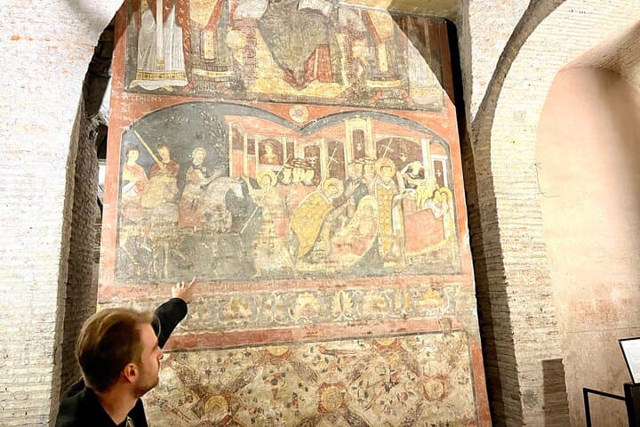 Small-Group Tour at Underground Temples of St. Clement's Basilica