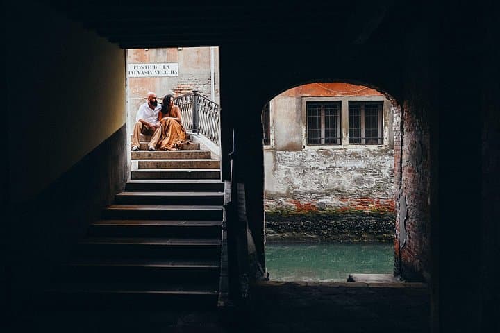 Romantic Venice: photo shoot with local photographer