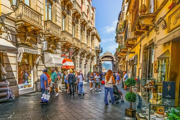 Etna and Taormina Private Tour departing from Palermo