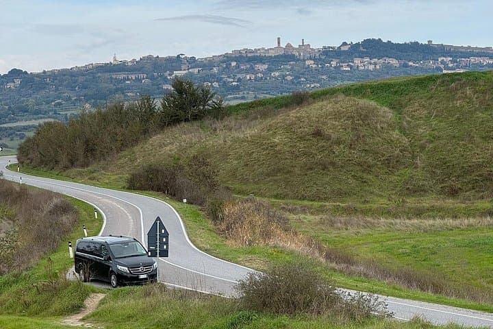 Volterra Tour + Salt Mine by van from Lucca, Pisa or Livorno Port