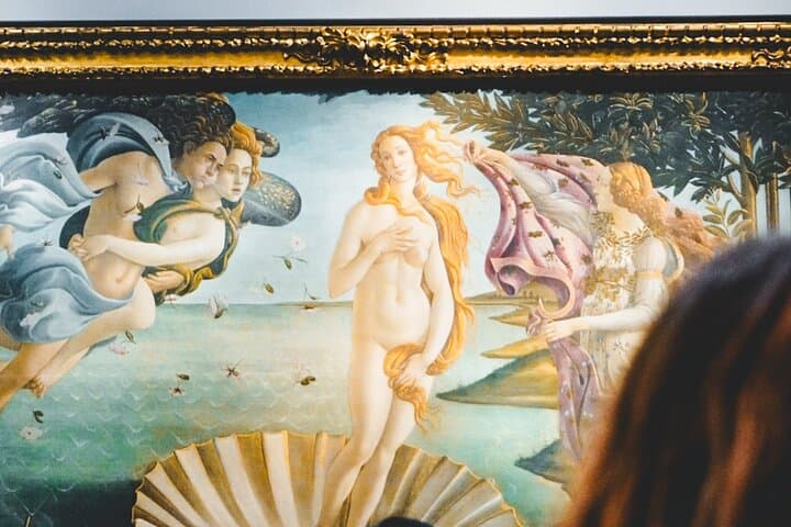 Florence: Vip early Timed Entry Ticket Uffizi Gallery