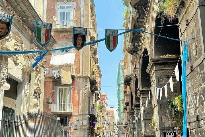 Pompeii and Naples with Street Food from Sorrento and Naples