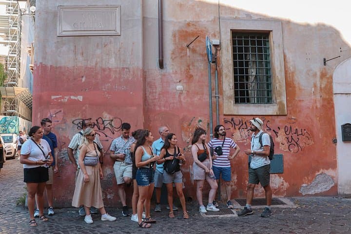 Rome Food Tour: Pasta, Wine, Gelato Trastevere Campo de' Fiori