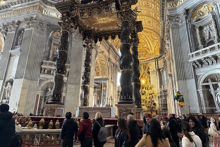 Vatican Museums Sistine Chapel and St. Peter Basilica Small Group