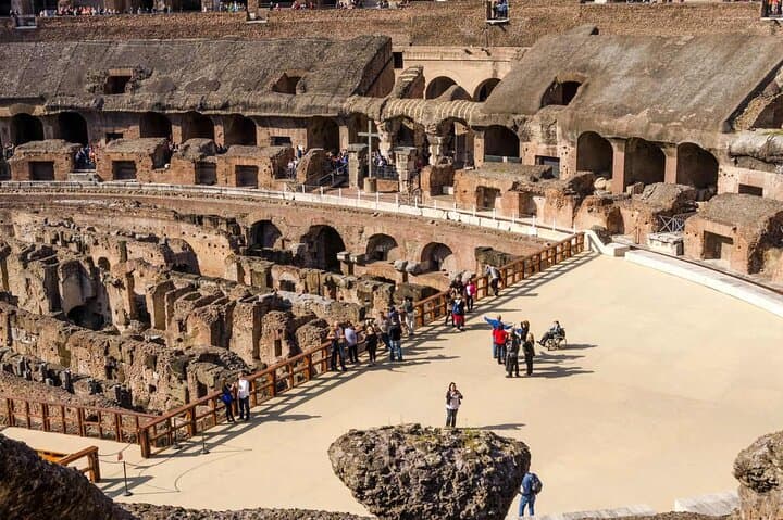 Colosseum Underground Arena & Ancient Rome Tour Max 6 People