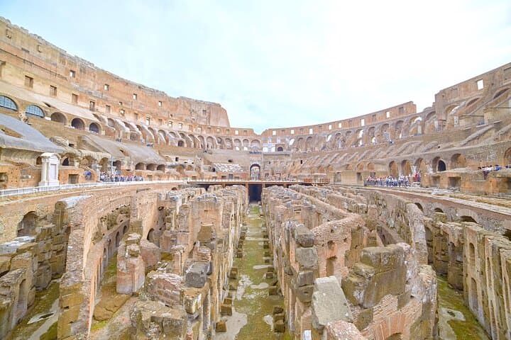 Colosseum Underground Arena & Ancient Rome Tour Max 6 People