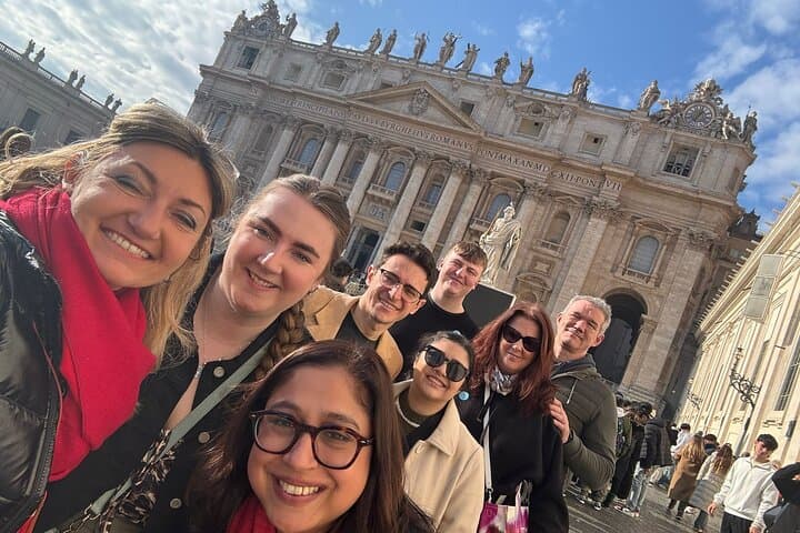 The very first tour of the holy year of 2025