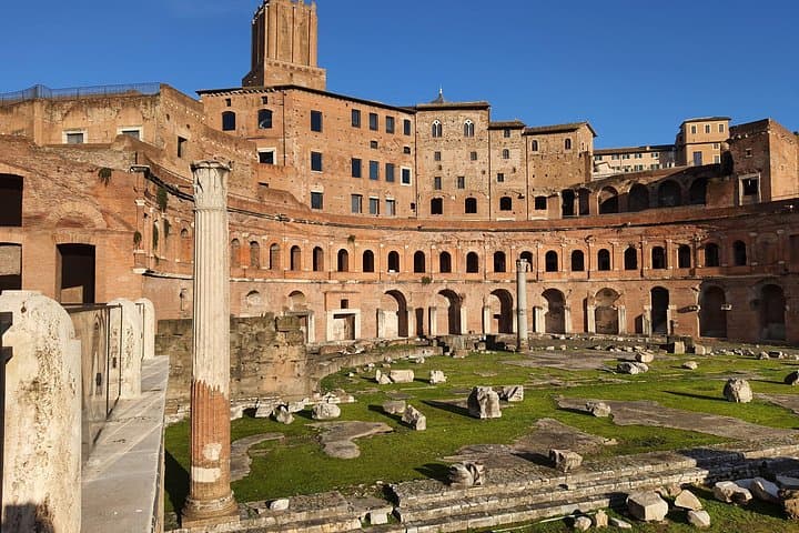 Trajan's Markets and Imperial Forums Private Tour with PhD Guide
