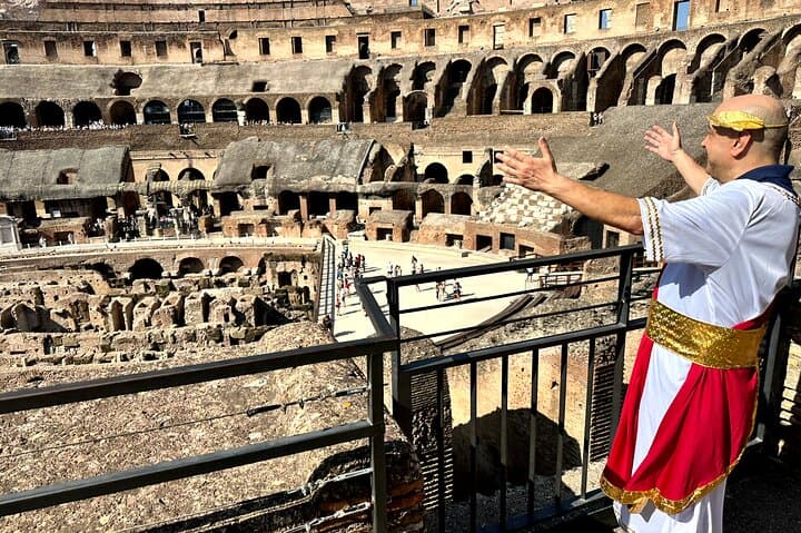 Exclusive Colosseum ARENA and Ancient Rome with Archaeologist