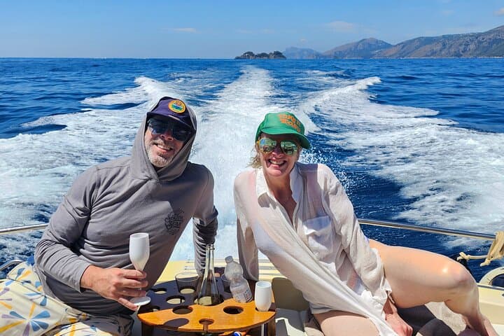 Private Boat Tour along the Amalfi Coast or Capri