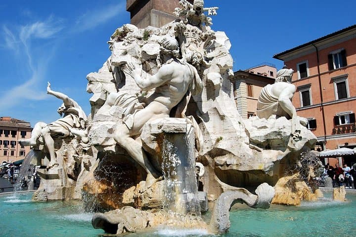 Rome City Highlights Golf Cart Ride with Private Guide Option