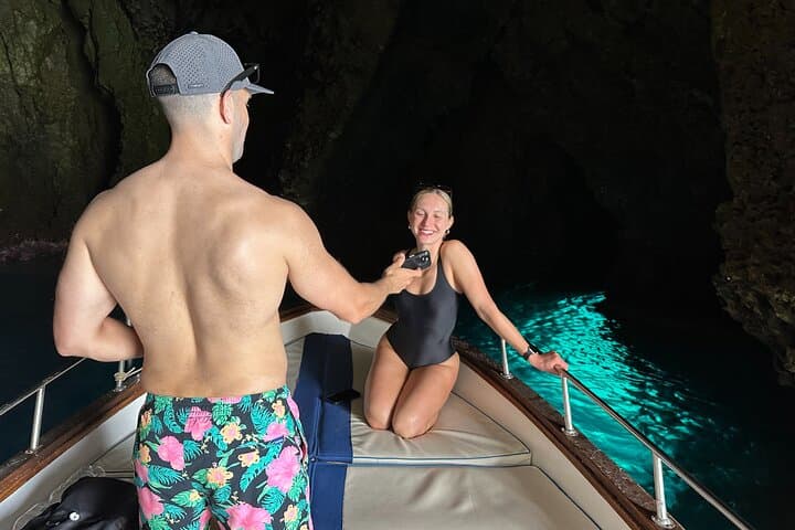 Half Day Private Guided Boat Tour in Taormina