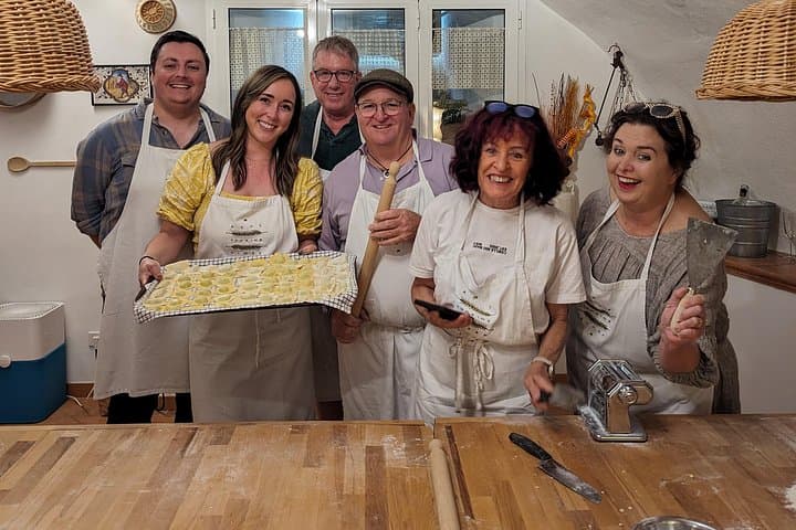 Small-Group Pasta Making steps from the Vatican Museums