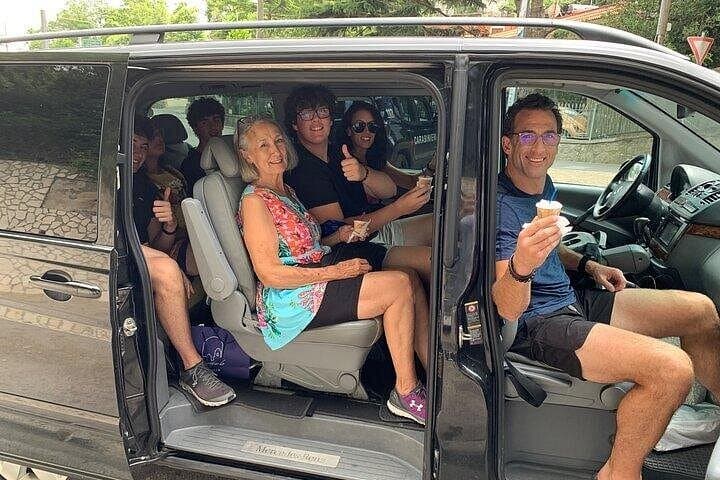 If you are staying in a hotel you can ask the reception to organize a private transfer they will put you in touch with local drivers