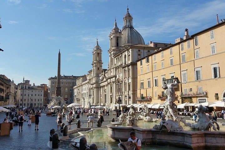 Rome City Highlights Golf Cart Ride with Private Guide Option