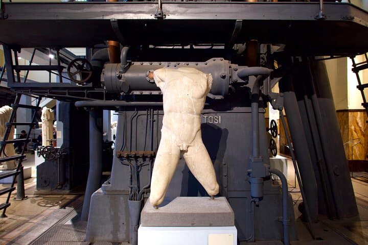 Rome's Most Unusual Museum Ancient Art Meets Past Engines