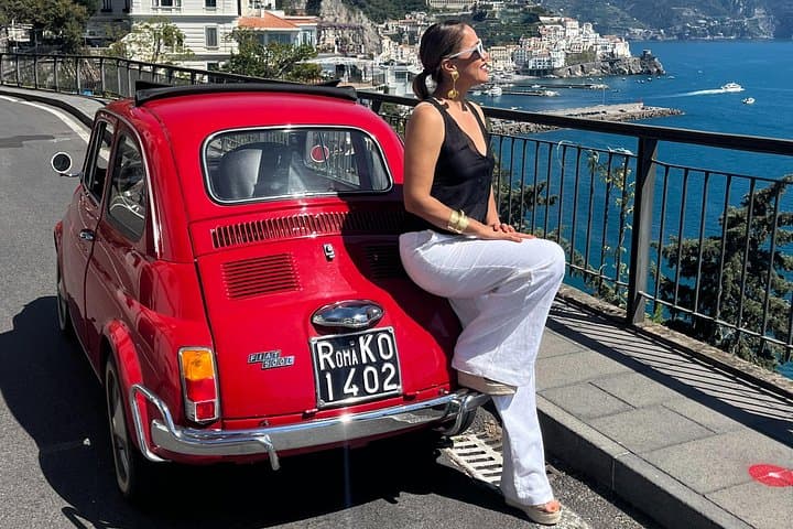Private Amalfi Coast Vintage Fiat 500 Tour: Amalfi to Positano