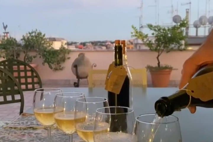 Inspirational Cooking on the Roman Chef's Panoramic Terrace