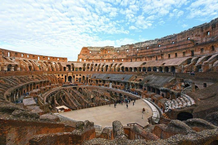 Colosseum Underground All Access Tour with Ancient Rome